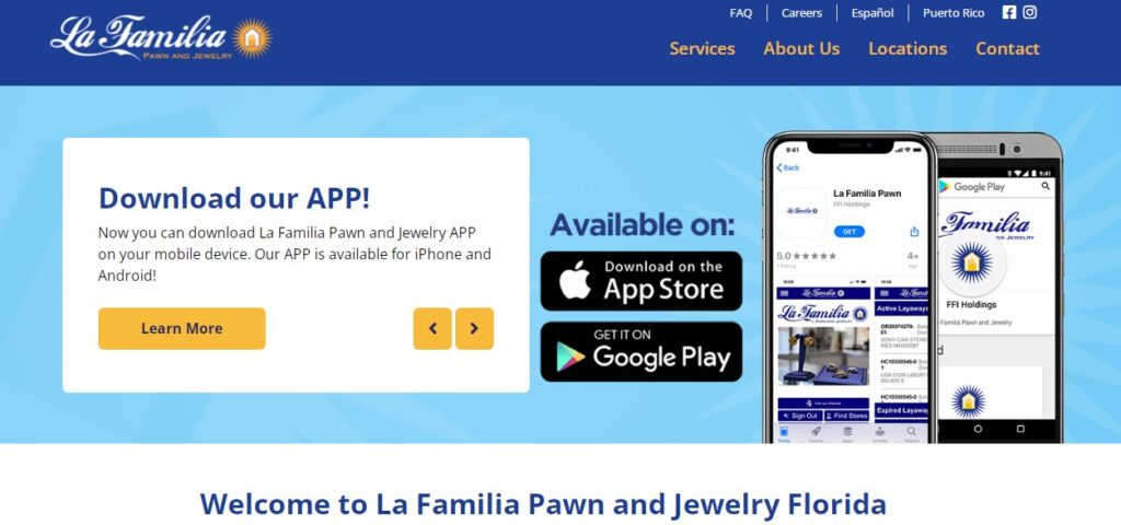 La familia Pawn and Jewelry 