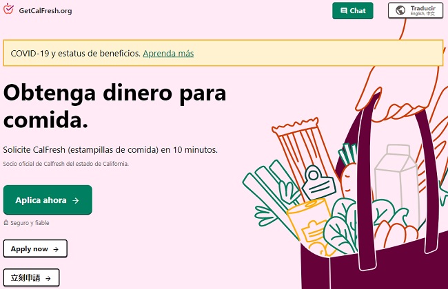 get calfresh pagina web